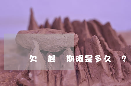 欠條起訴期限是多久？